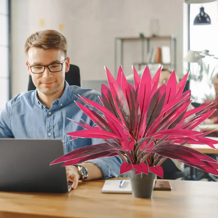 Plante artificielle tropicale de 21 pouces de haut