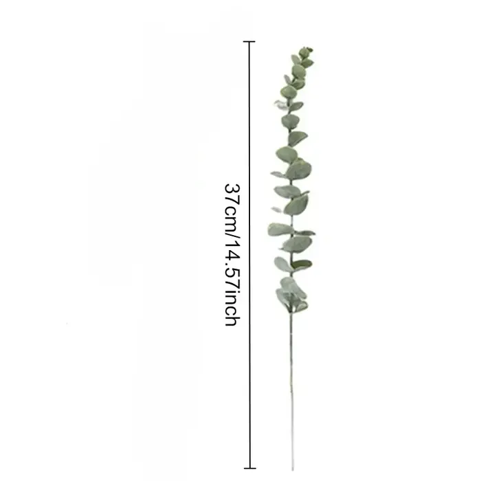 10-50 pièces bricolage artificiel Eucalyptus tenture murale décor verdure Boho décorations pour la maison ferme plantes rustiques pour mariage