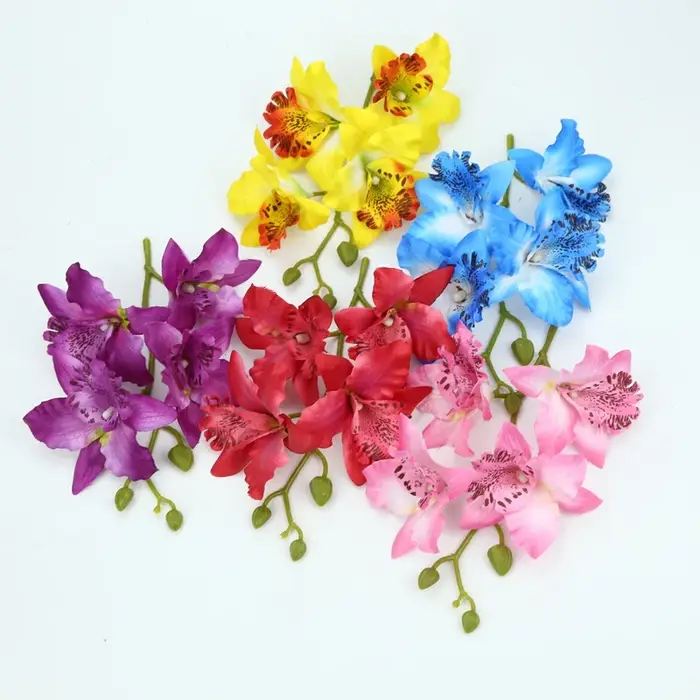 Orchid Vase Display, Fleurs Artificielles