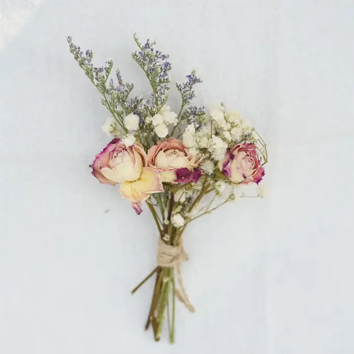 Bouquet de fleurs séchées de haute qualité
