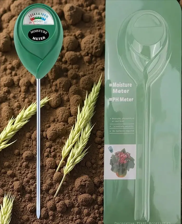 Testeur d'humidité du sol, testeur d'eau pour plantes, détecteur d'humidité, hygromètre pour jardinage, outil de mesure domestique