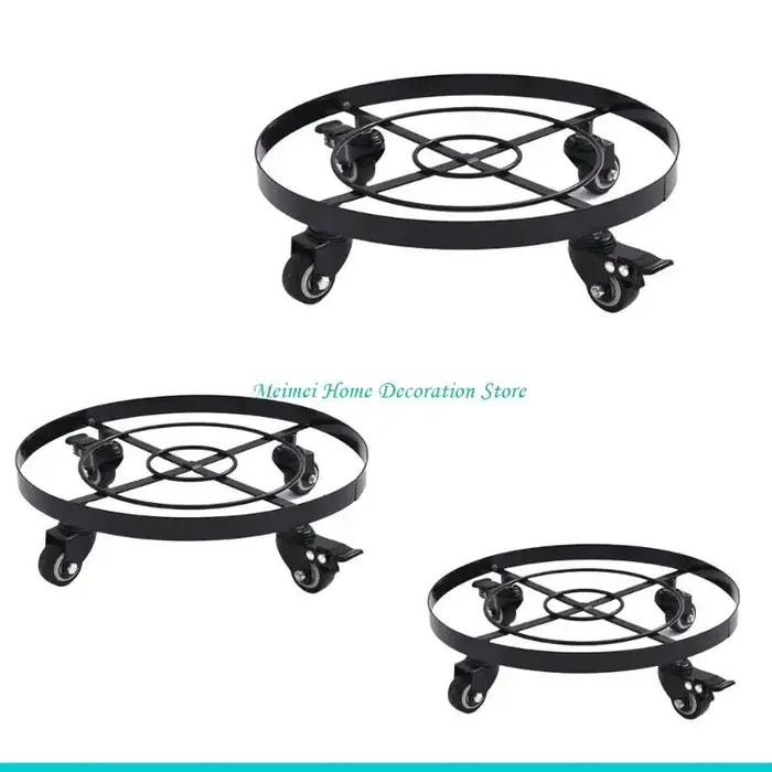 H7BF – soucoupes jardinière à roulettes à lourde