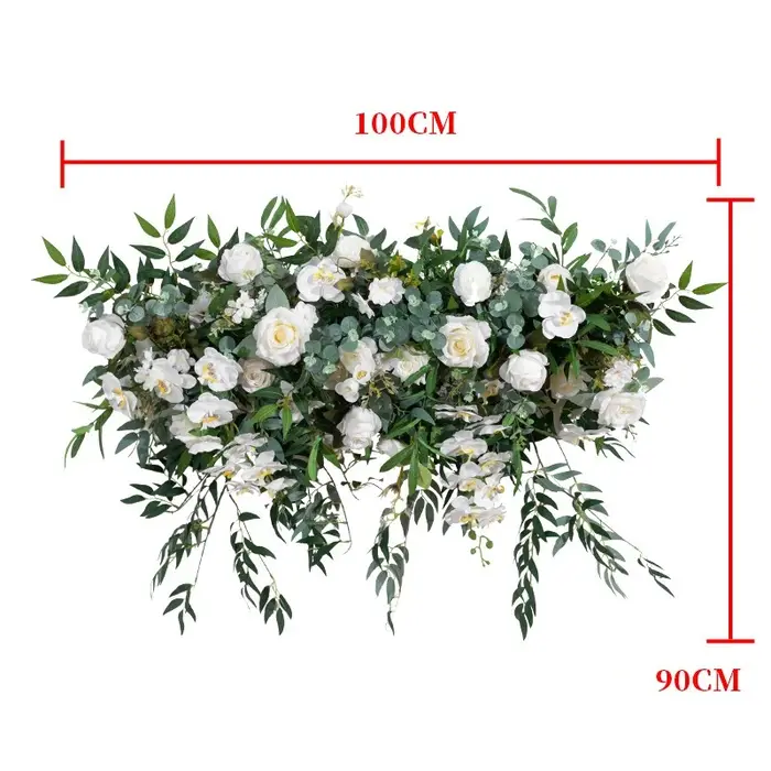 Nouveau lancement ! Fleurs artificielles murales : Solution complète pour les décors de mariage, les