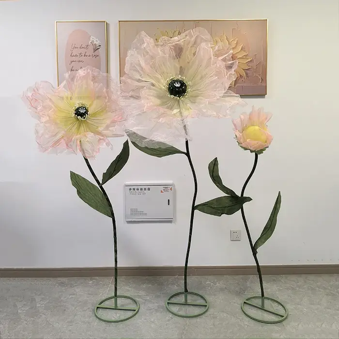 Fleurs artificielles pour décoration de mariage