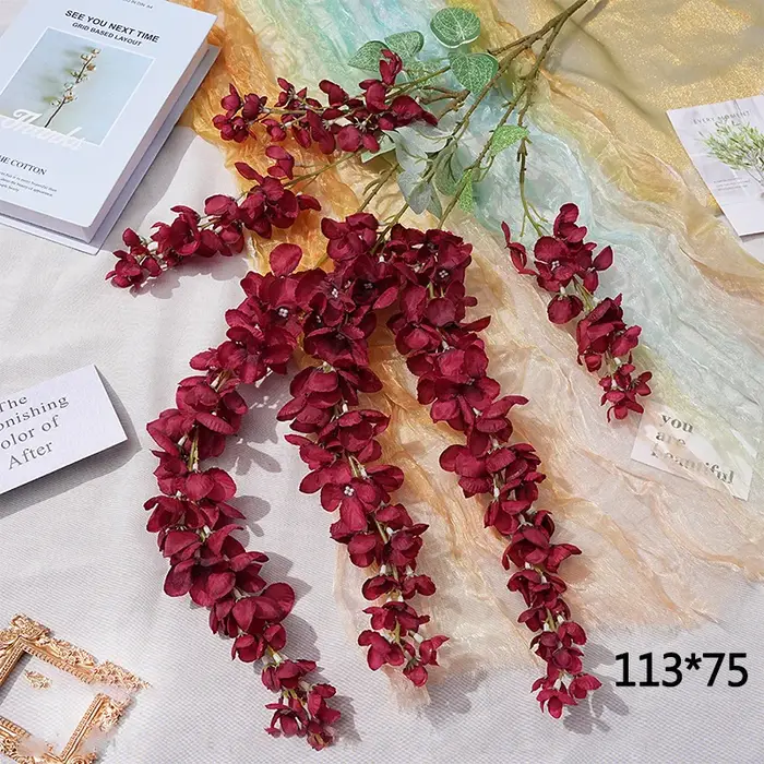 Guirxiété de Glycine Artificielle de 113cm