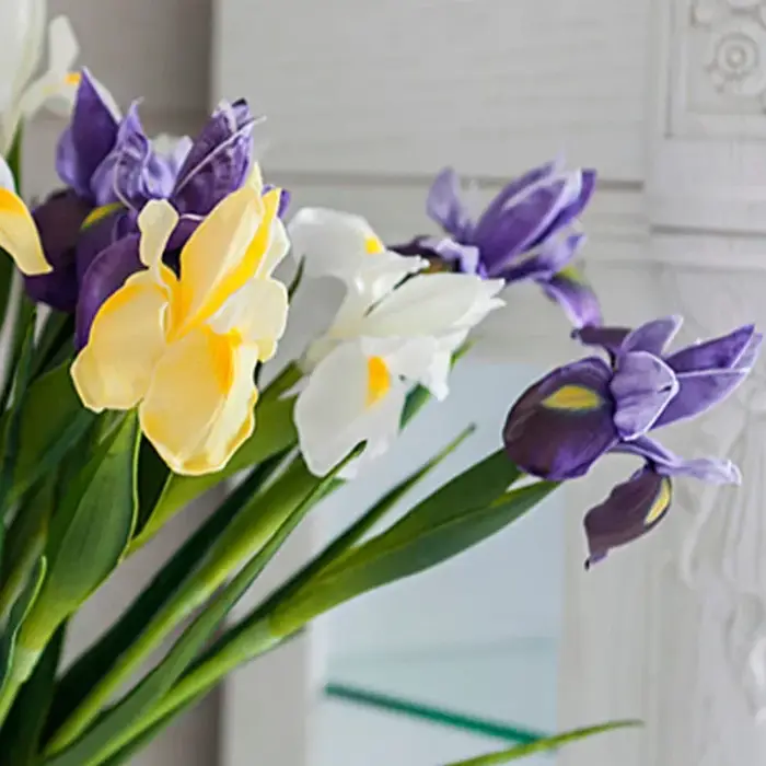 Plante artificielle irlandaise en PU pour la décoration de la maison