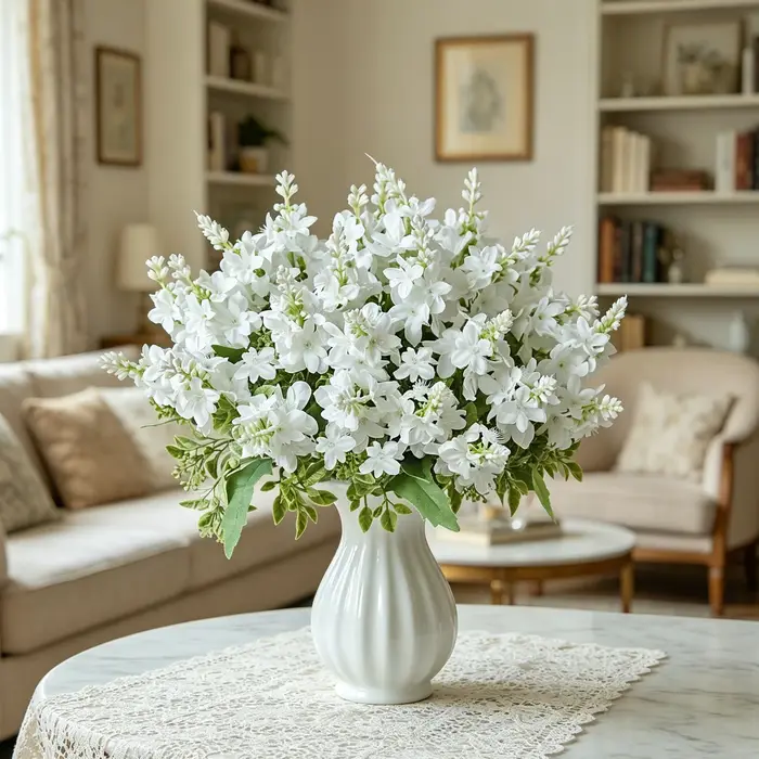 Fleurs artificielles en soie Yucca Gloriosa pour mariage