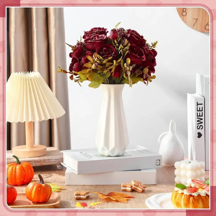 Fleurs artificielles Festival Couronne De Mariage Jardin Rose Bud Arch Faux Pivoine Bouquet Vase Chambre Décoration De La Maison En Soie Hortensia Prop