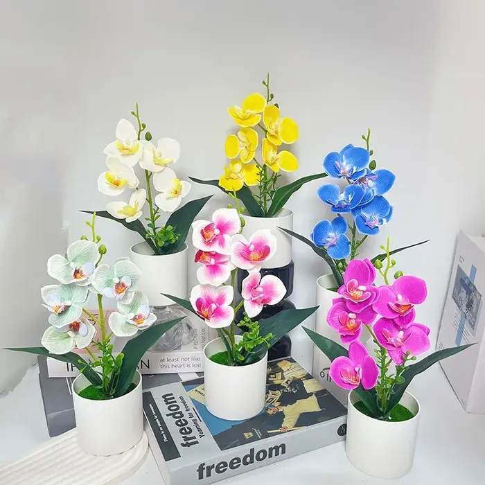 Simulation de 5 fleurs