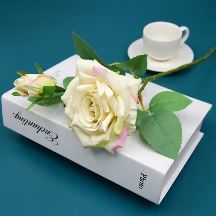 Fleurs artificielles, grandes Roses en soie, belles Branches, Vases pour la maison, décoration de ma