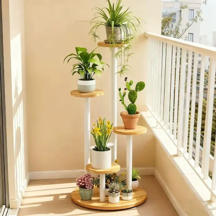 Supports de plantes à fleurs d'intérieur