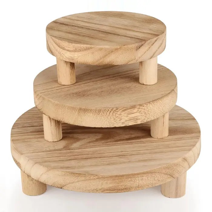 Support de plantes en bois