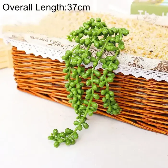 Plantes succulentes artificielles vertes bonsaï