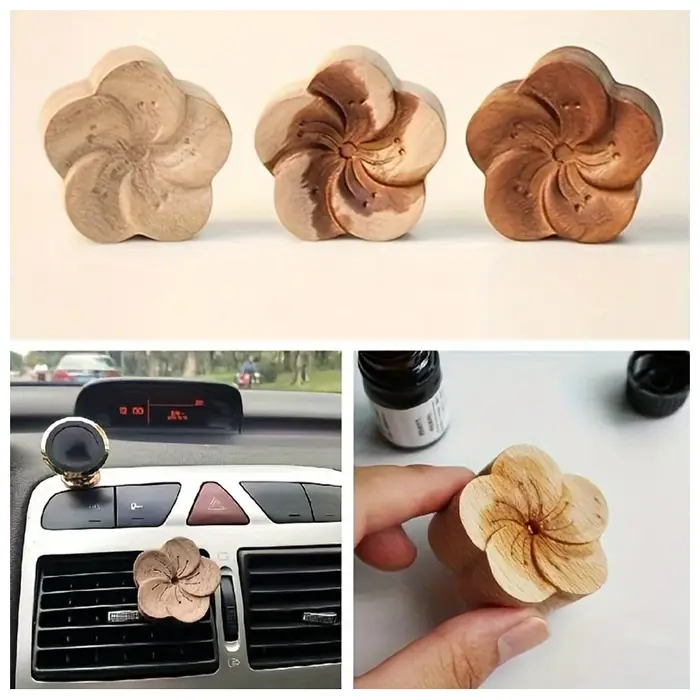 Diffuseur de fleurs en bois sans parfum