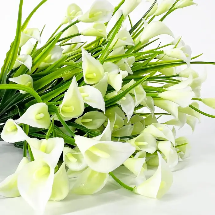 Bouquet de lys artificiels Calla de 33 cm
