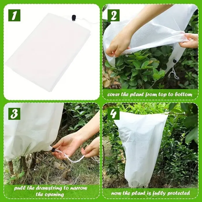 Couverture pour plantes d'hiver