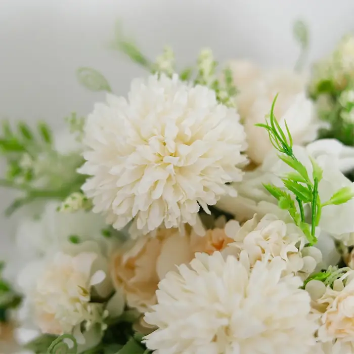 Bouquet hybride de pivoine de fleurs artificielles