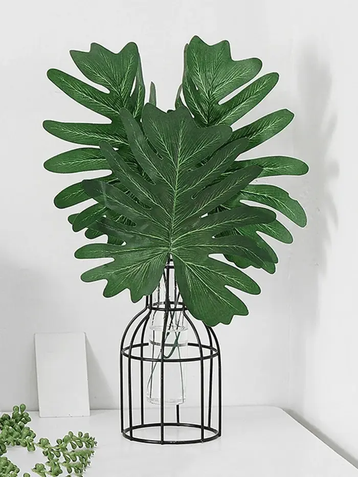Feuilles de Monstera artificielles de Style hawaïen