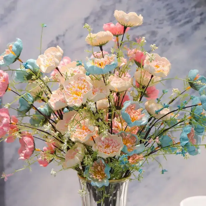 Fleurs artificielles décoratives