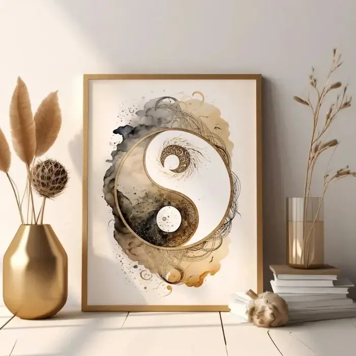 Arbre de vie bouddha fleur de Lotus Zen Yoga méditation spirituelle Vintage mur Art affiche impression toile peinture pour chambre décor à la maison