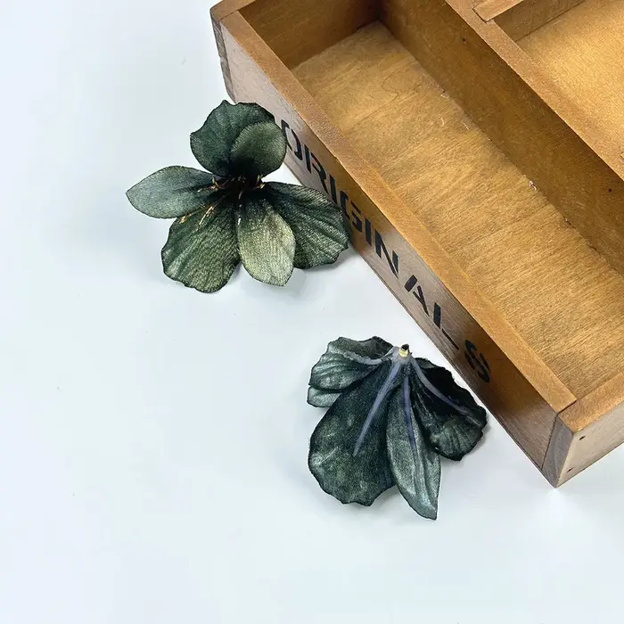 10 têtes de fleurs d'amarille artificielles rétro de 8 cm, fleurs en soie, accessoires pour arrangements de vases et guirlandes, décoration de mariage et de maison.