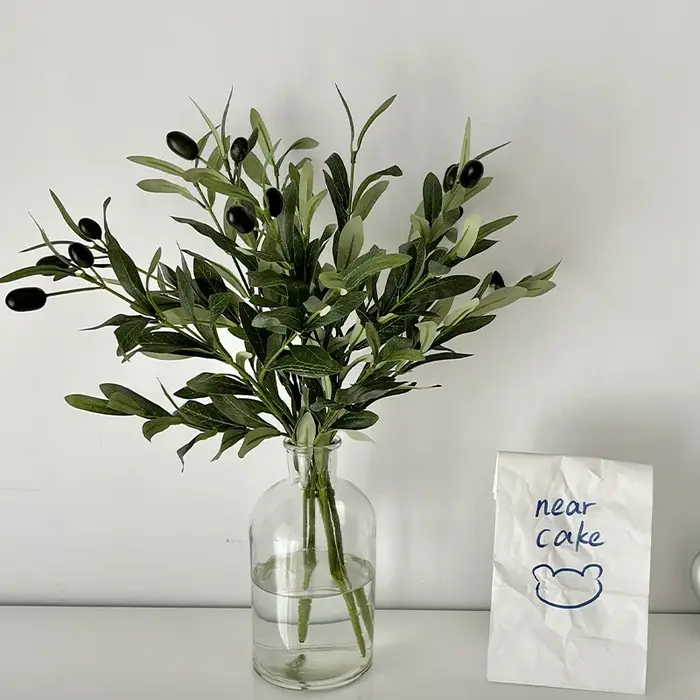 Plante artificielle verte de 45 cm