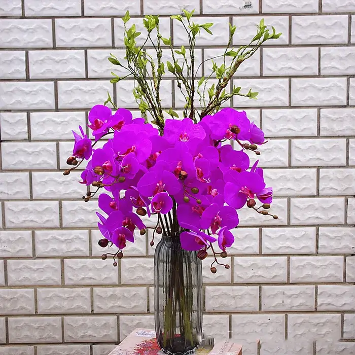 Orchidée Papillon Artificielle en PU