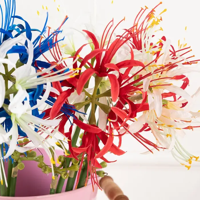 Fleur artificielle Lycoris RadiMiGarden pour la décoration intérieure
