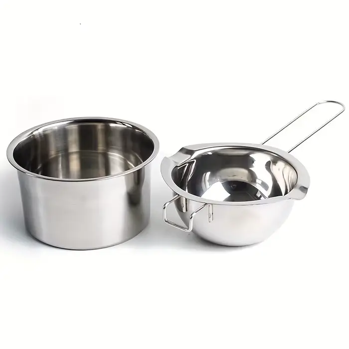 Lot de 2 pots de fusion de cire de 400 ml pour bougies DIY