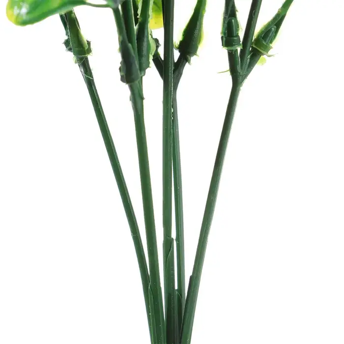 Centre de Table avec Feuilles Vertes