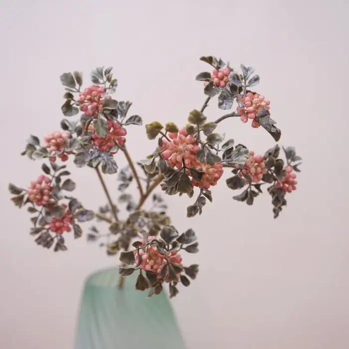 Fleurs artificielles en dentelle pour décoration de maison