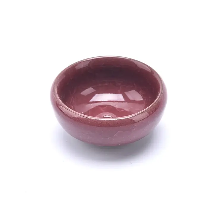 Mini jardinière succulente en céramique pour la décoration intérieure, glaçon, fissure, glaçure, fle