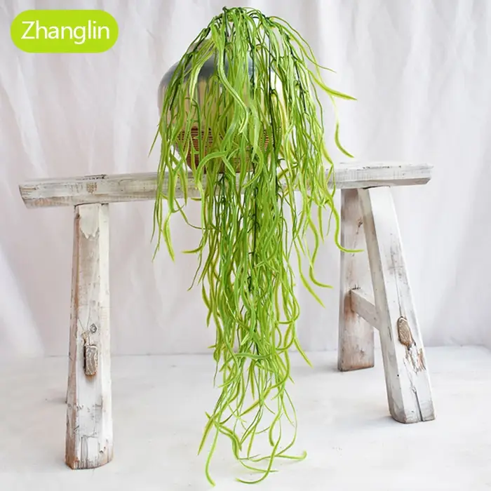 90 cm plante artificielle mur vert vigne algues plante d'eau bouquet maison salle de bain balcon déc