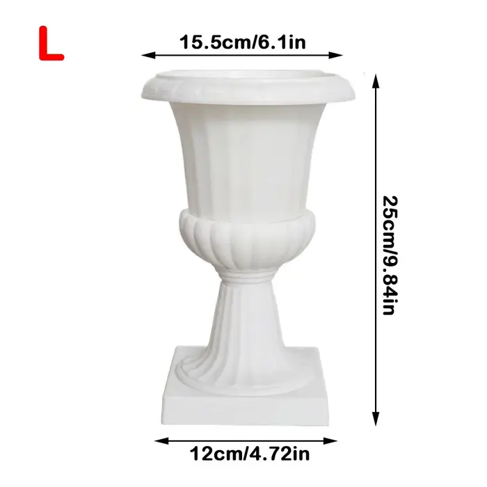 Mini pot de fleurs en plastique