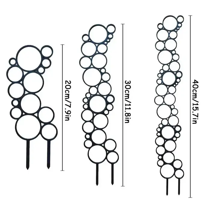 Support créatif en métal pour plantes en pot