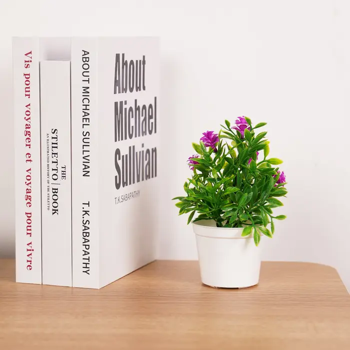 Plantes artificielles en pot de faux bonsaï