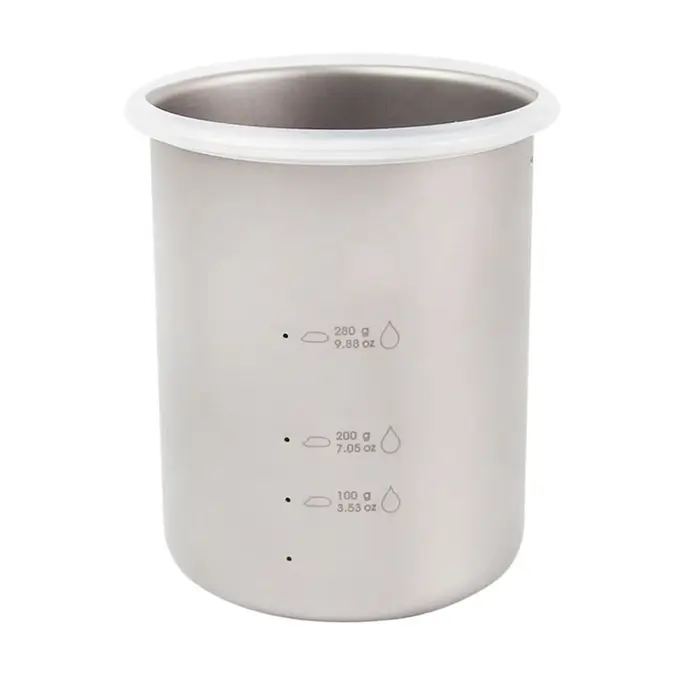 Keith – cuiseur vapeur de riz en titane 900ml