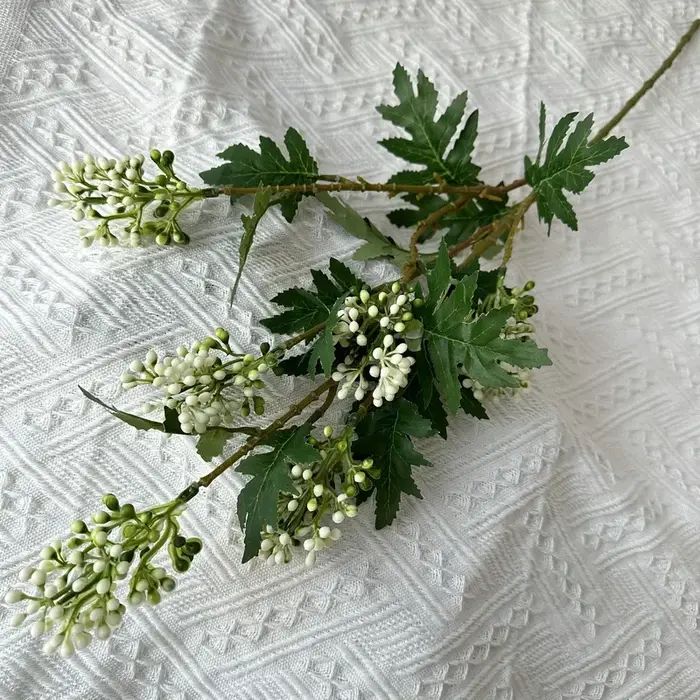 Plantes artificielles, fleurs, branche de fruits à baies à 3 branches, décoration de hall d'hôtel, p