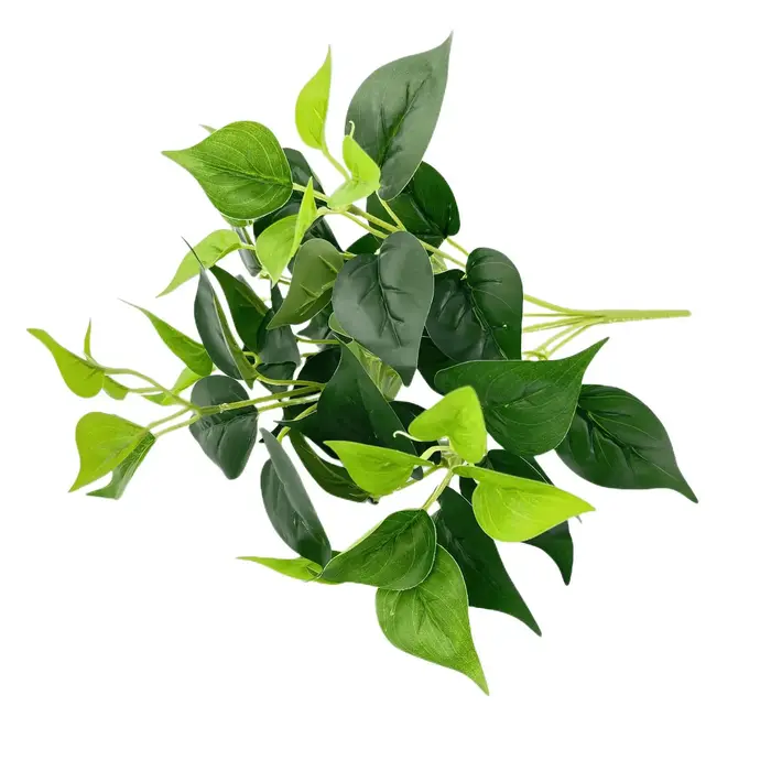 Plante verte artificielle fausse fleur jaune Ginkgo, feuilles d'eau neutres, décoration de la maison