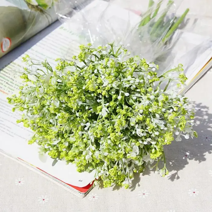 Gypsophila fleurs artificielles saint valentin mariage accessoires de mariée décor à la maison salle à manger intérieur extérieur bonsaï bricolage cadeaux de Festival