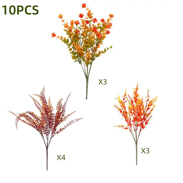 10 bouquets artificiels résistants aux UV