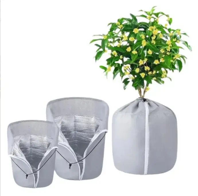 Couverture de plantes d'hiver, sacs de Protection contre le gel, jardin extérieur, arbustes, arbres,