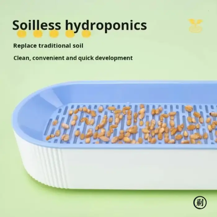 Boîte d'herbe hydroponique pour chat