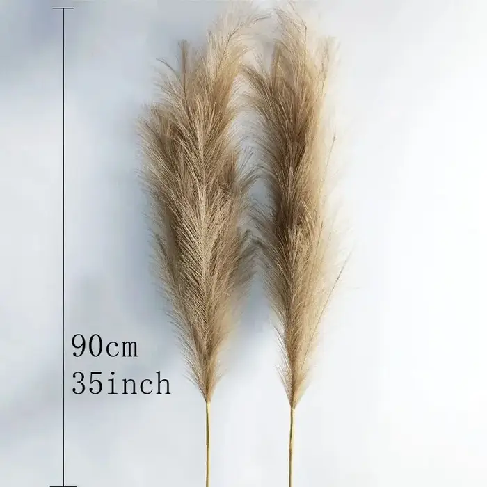 Grande pampa pelucheuse pour la décoration de la maison et de la chambre