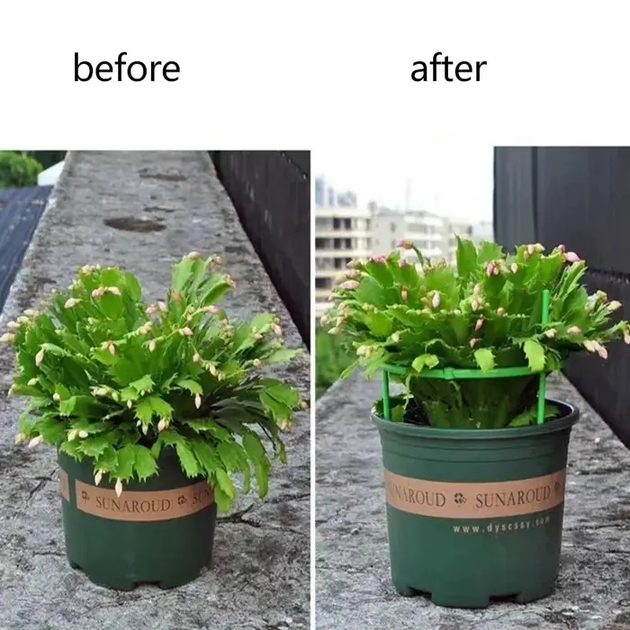Piquets de support de plantes empilables