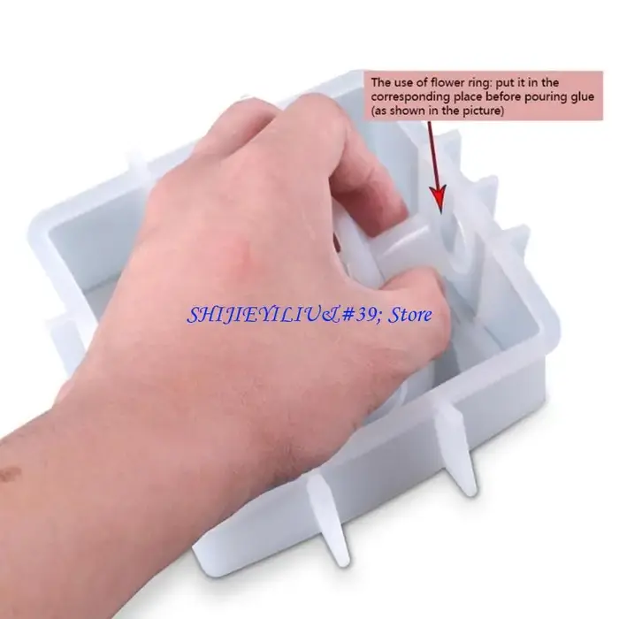 E21f Love Flower Vase Hydroponic Plant Propagation Station Moule silicone