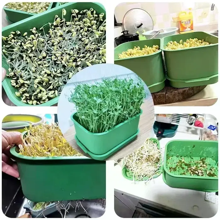 Pots de culture en plastique pour pépinière