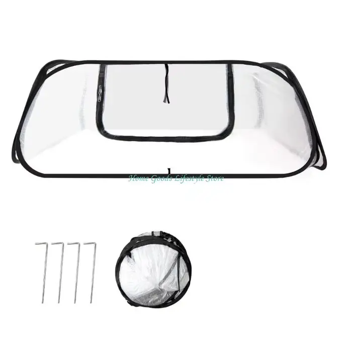 E74E – petite serre Portable étanche, tente, rangées jardin d'hiver, couverture végétale pour semis 