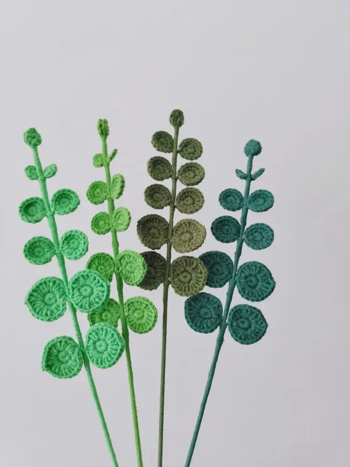 Eucalyptus Leaf Dried Flower Finished ProductinsInternet Celebrity Plant Nordic Style Hand-Woven Preserved Fresh