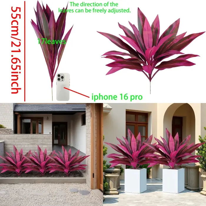 1 pièce, grand arbre artificiel de 55 cm